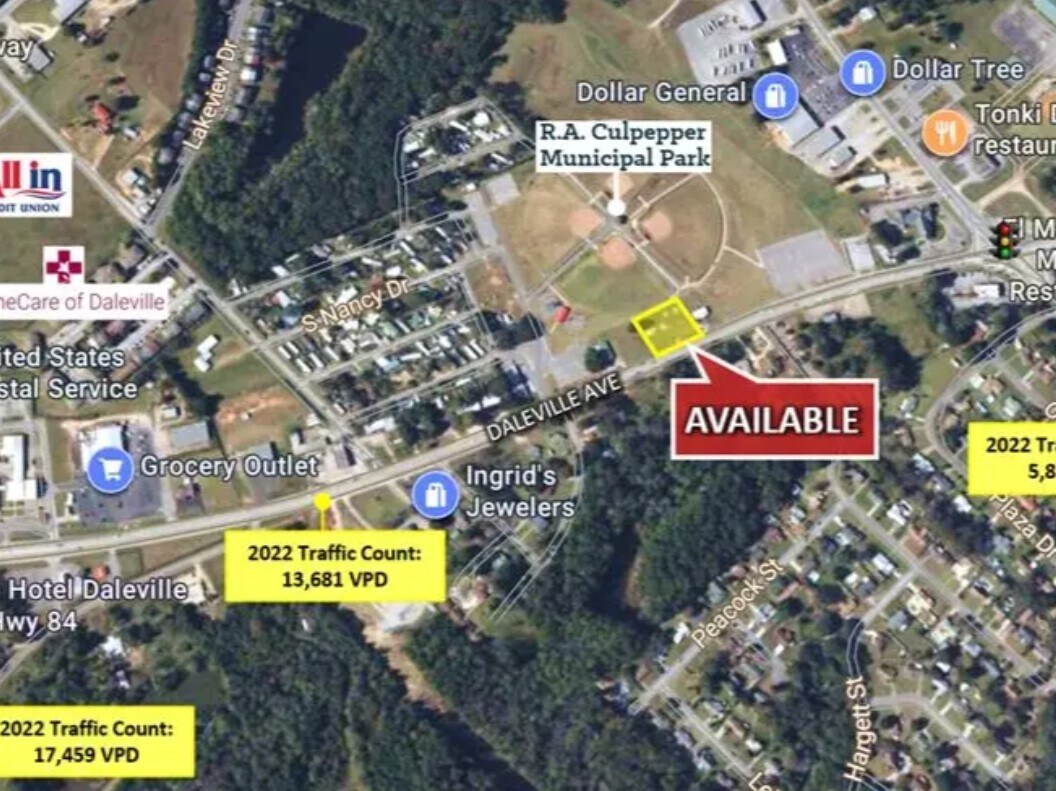 0 Daleville Ave, Daleville, AL à vendre Aérien- Image 1 de 1