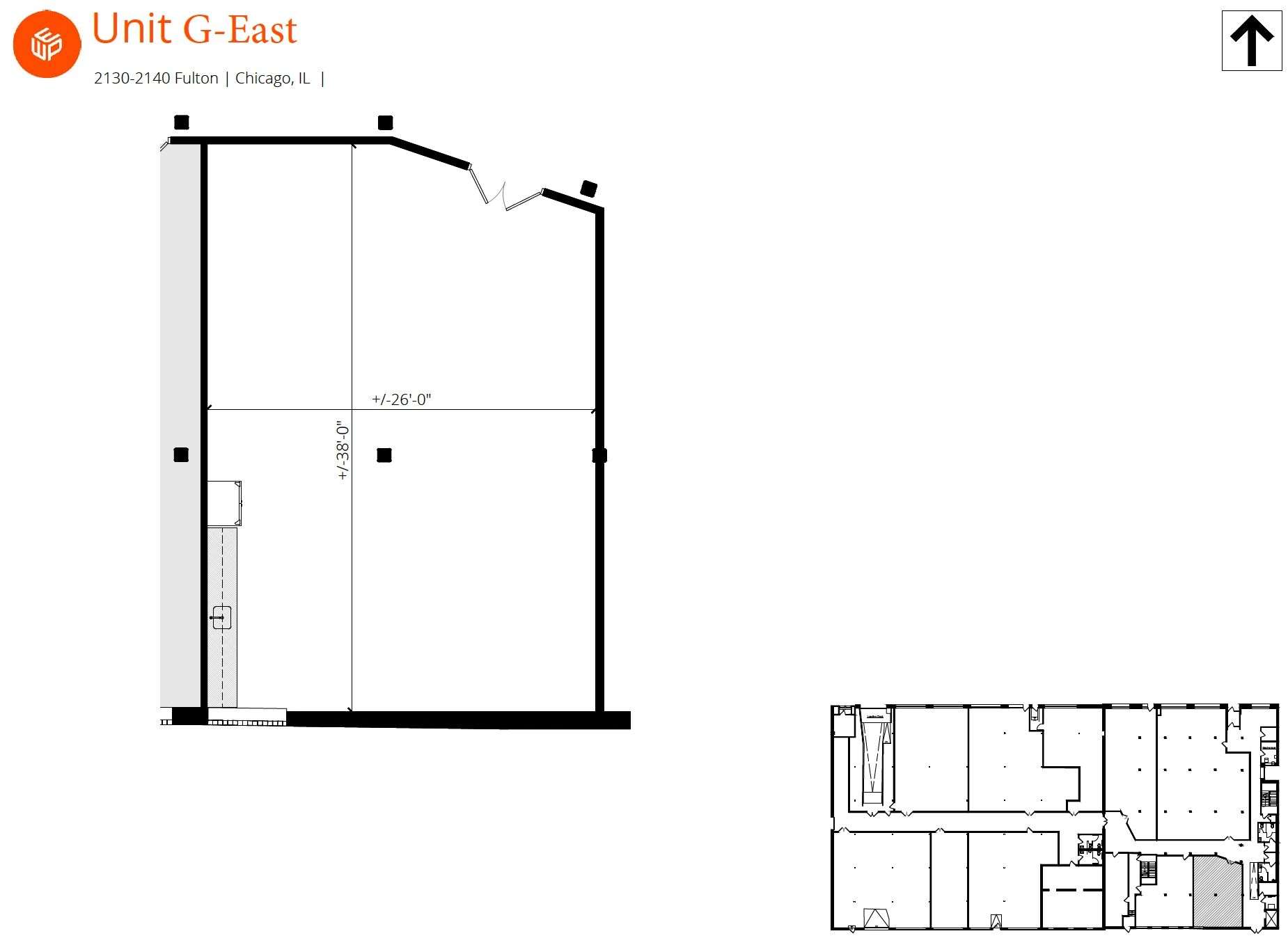 2130-2140 W Fulton St, Chicago, IL for lease Interior Photo- Image 1 of 1