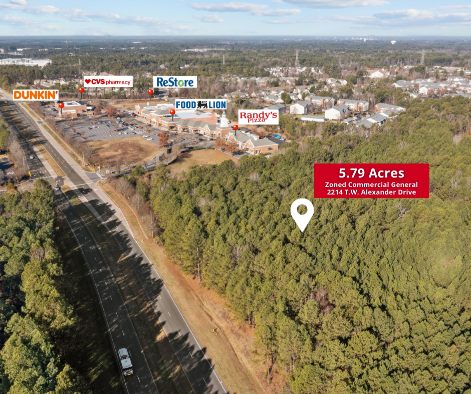 2214 T W Alexander Dr, Durham, NC for sale Aerial- Image 1 of 10