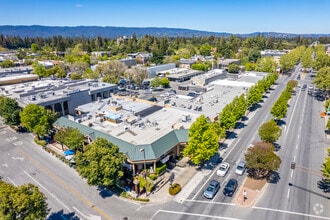 1105 El Camino Real, Menlo Park, CA - AÉRIEN  Vue de la carte
