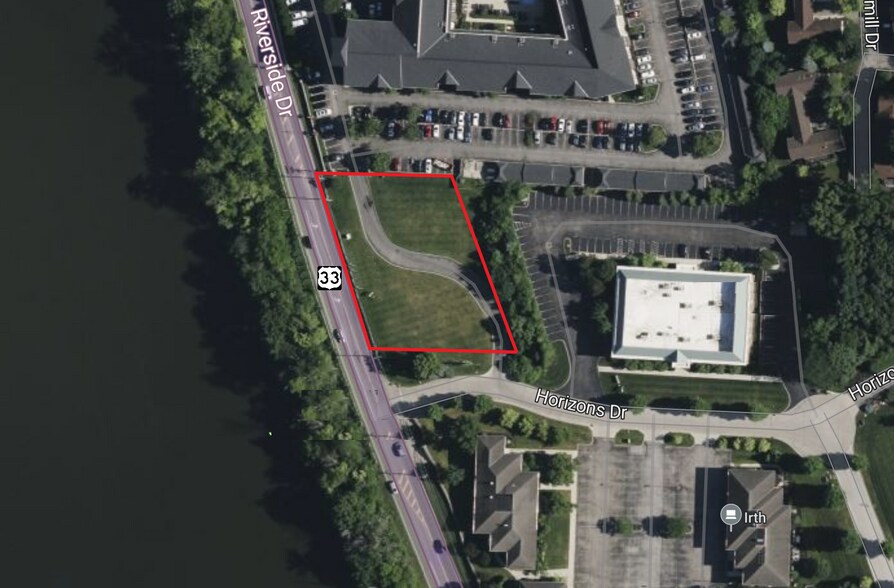 5280 Riverside Dr, Columbus, OH à vendre - Aérien - Image 2 de 3