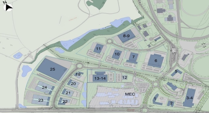Watling St, Nuneaton for lease - Aerial - Image 3 of 3
