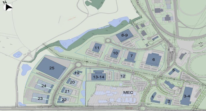 Watling St, Nuneaton à louer - Aérien - Image 3 de 3