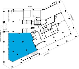 1101 Vermont Ave NW, Washington, DC à louer Plan d’étage- Image 1 de 1