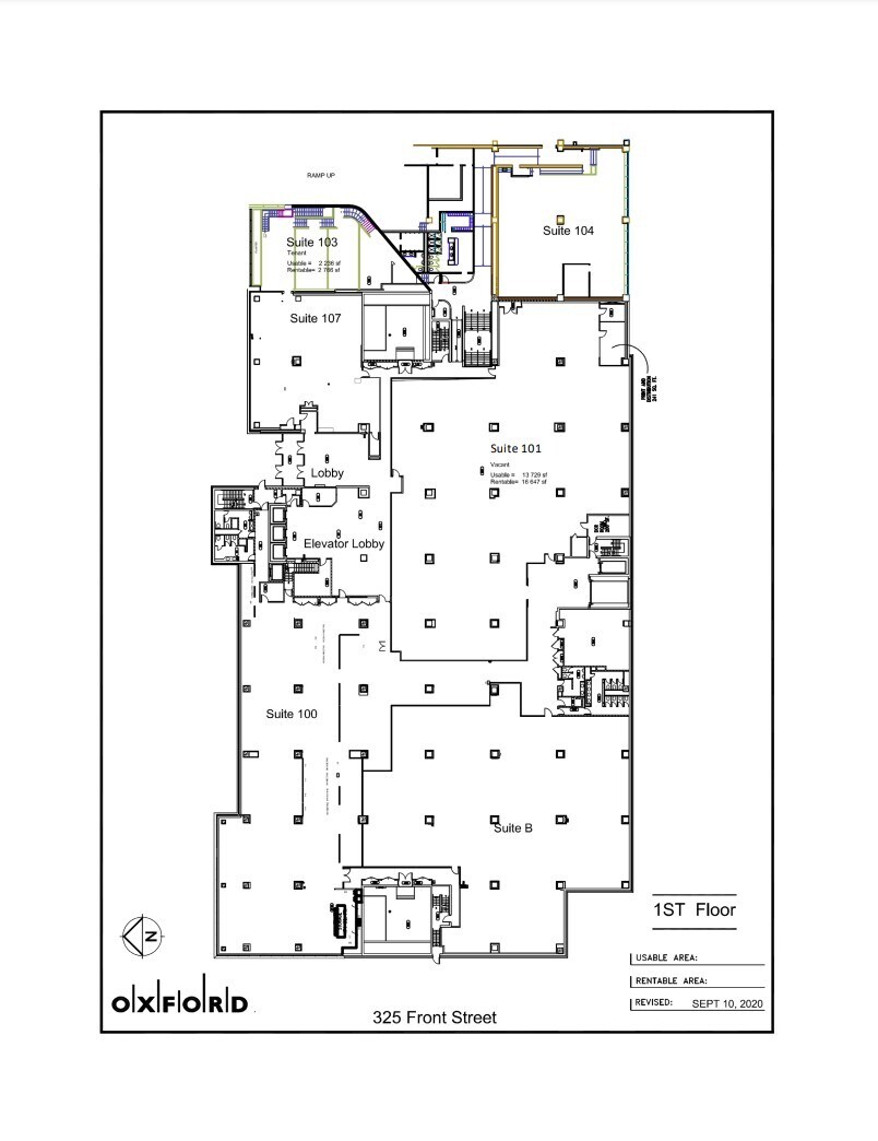 325 Front St W, Toronto, ON for lease Floor Plan- Image 1 of 1