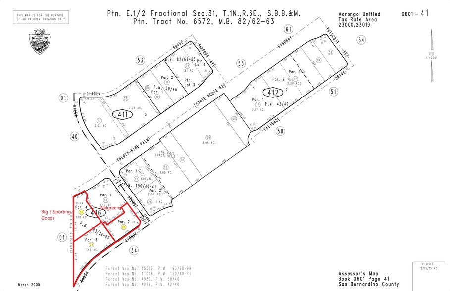 29 Palms Hwy (Hwy 62) hwy, Yucca Valley, CA à vendre - Photo du bâtiment - Image 2 de 2