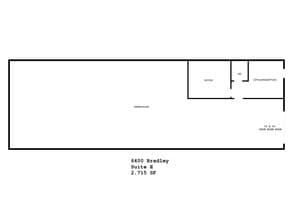 6400 Bradley Dr, Haltom City, TX for lease Floor Plan- Image 1 of 2