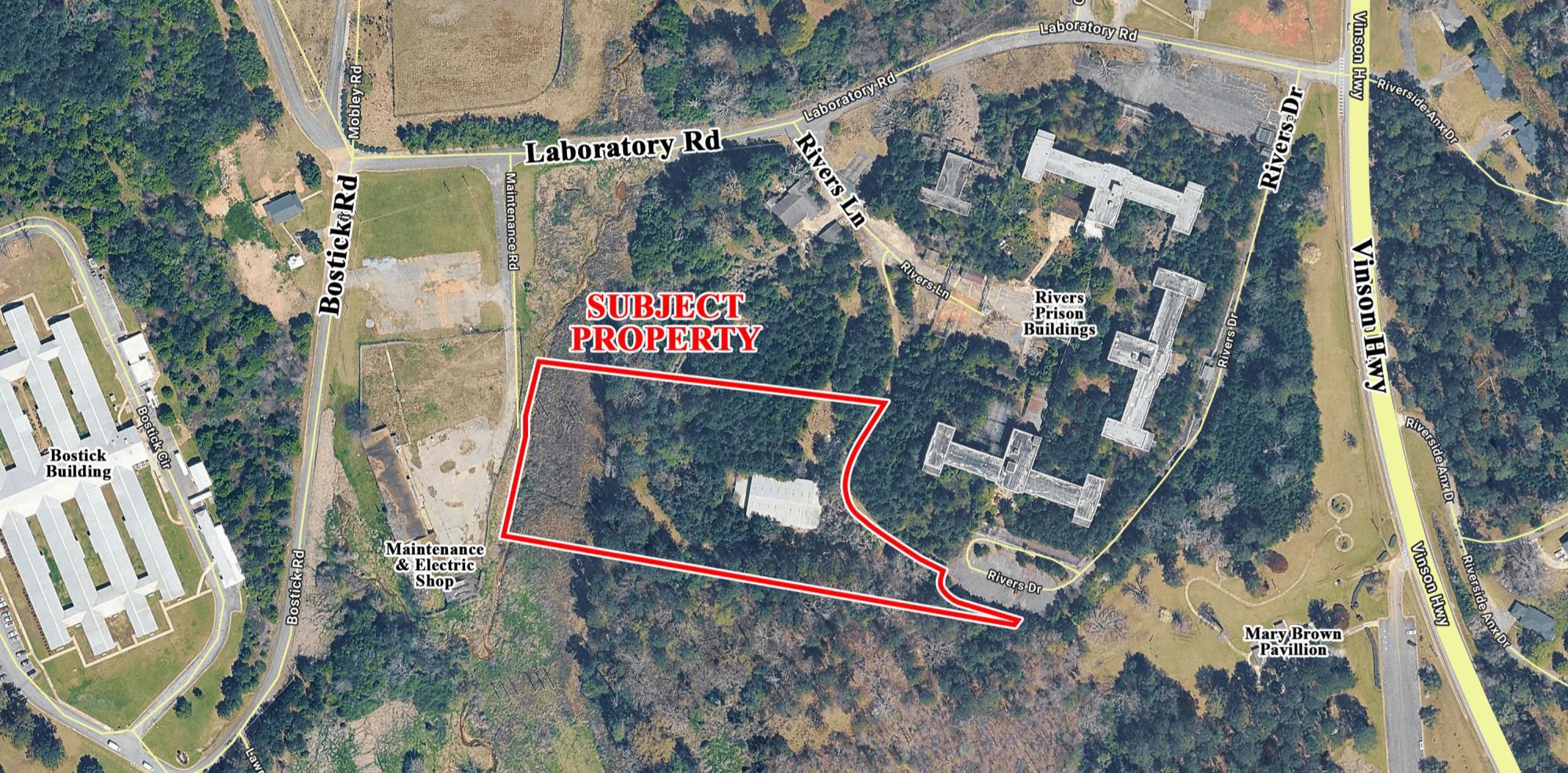 Rivers Lane, Off Laboratory Rd, Milledgeville, GA à vendre Photo principale- Image 1 de 5
