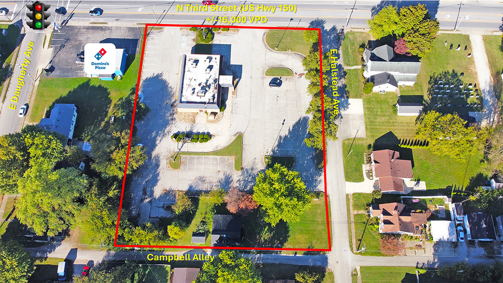 707 N 3rd St, Bardstown, KY for lease - Aerial - Image 3 of 8