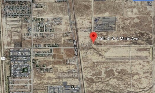 W. Marie and 15th St. West, Rosamond, CA à vendre - Photo principale - Image 1 de 2