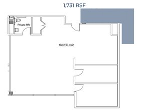 10190 Bannock St, Northglenn, CO à louer Plan d’étage- Image 1 de 2