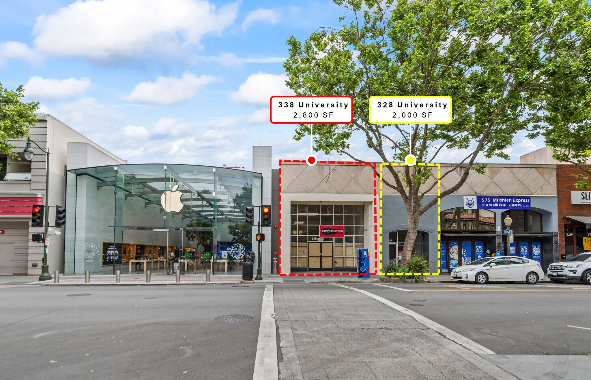 326-338 University Ave, Palo Alto, CA for sale Building Photo- Image 1 of 1