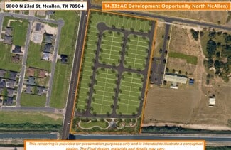 More details for 9800 N 23rd St, McAllen, TX - Land for Sale