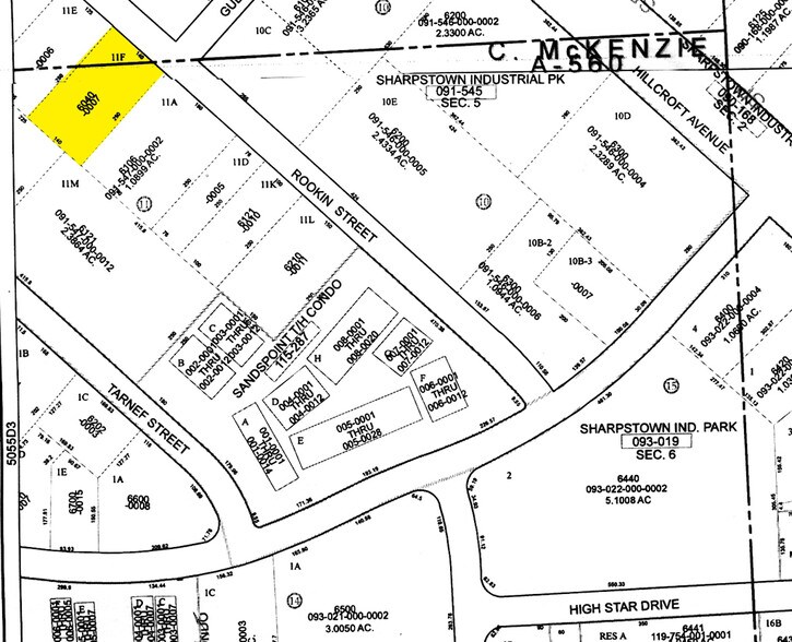 6040 Rookin St, Houston, TX à vendre - Plan cadastral - Image 3 de 4