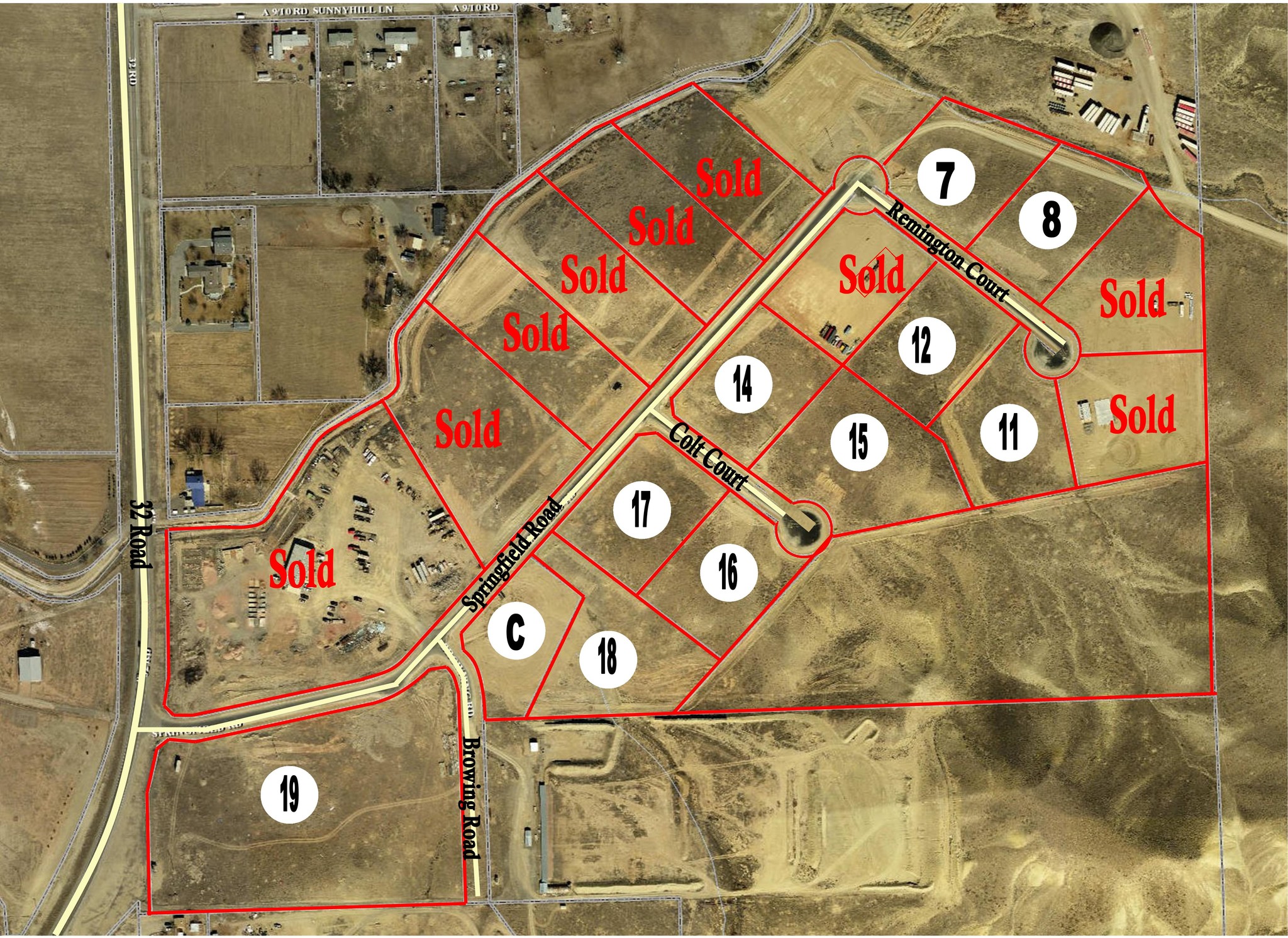 161 Colt Ct, Grand Junction, CO à vendre Plan cadastral- Image 1 de 1