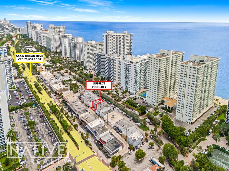 3425 Galt Ocean Dr, Fort Lauderdale, FL for lease - Aerial - Image 2 of 16