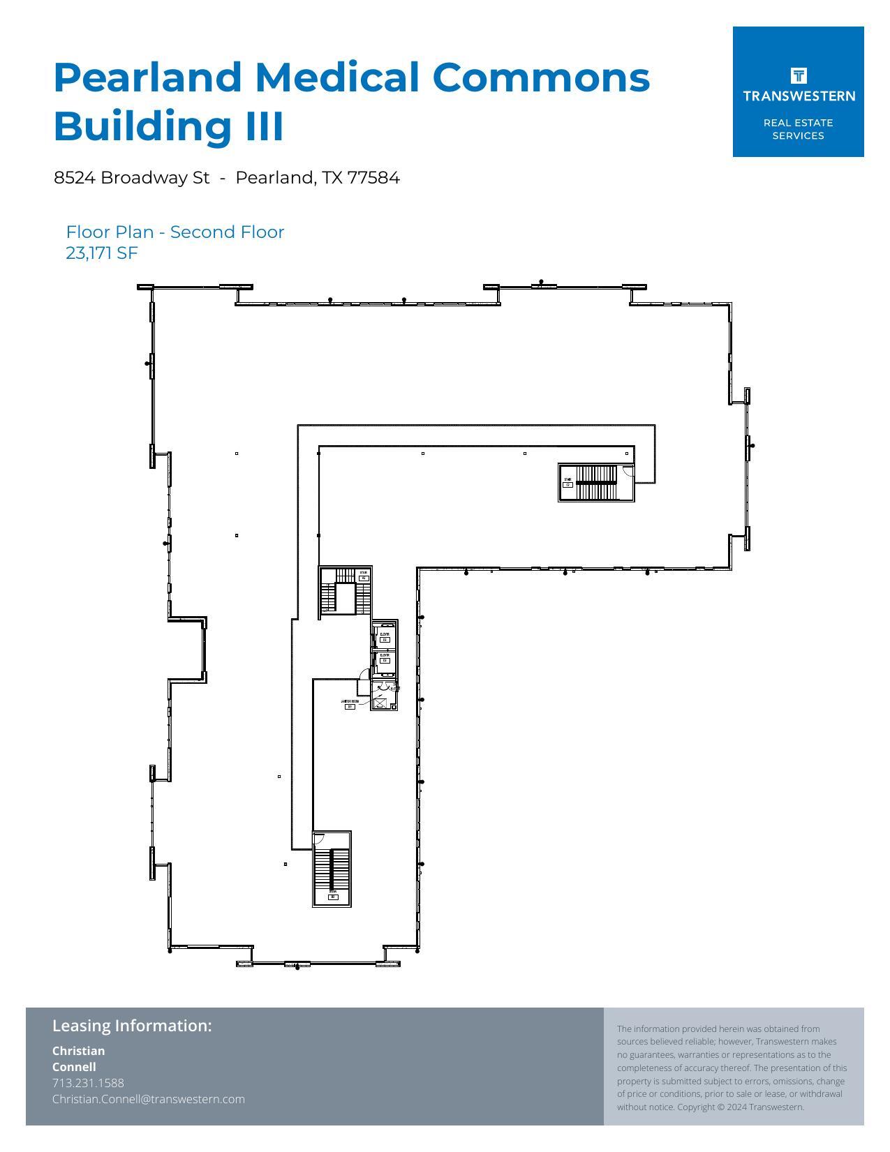 8524 Broadway St, Pearland, TX for lease Floor Plan- Image 1 of 1