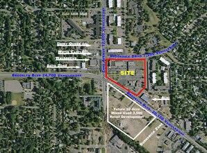 7600-7658 Brooklyn Blvd, Brooklyn Park, MN - AERIAL  map view