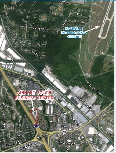 501 Metroplex Dr, Nashville, TN for lease - Aerial - Image 2 of 4