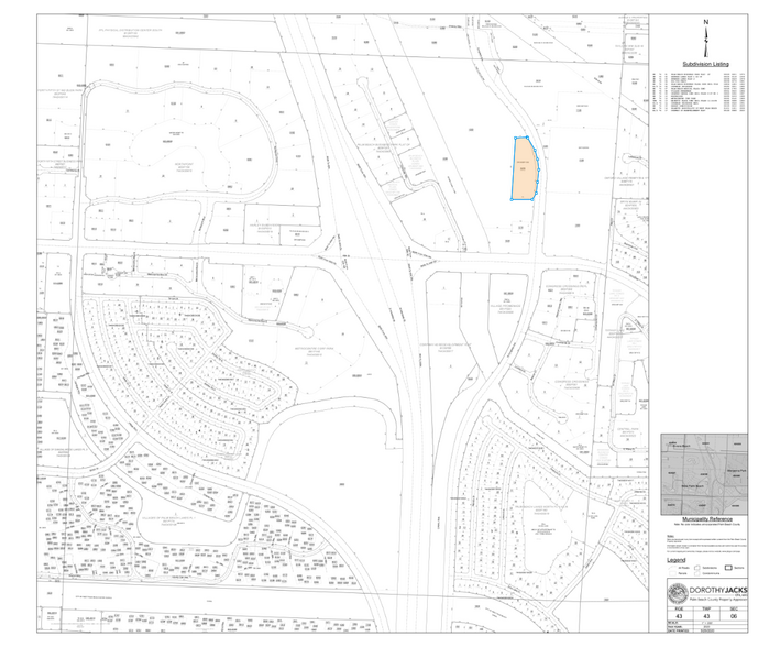 2151 45th St, West Palm Beach, FL for lease - Plat Map - Image 2 of 3