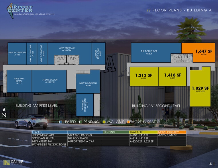 5030 Paradise Rd, Las Vegas, NV à louer - Plan d’étage - Image 2 de 38