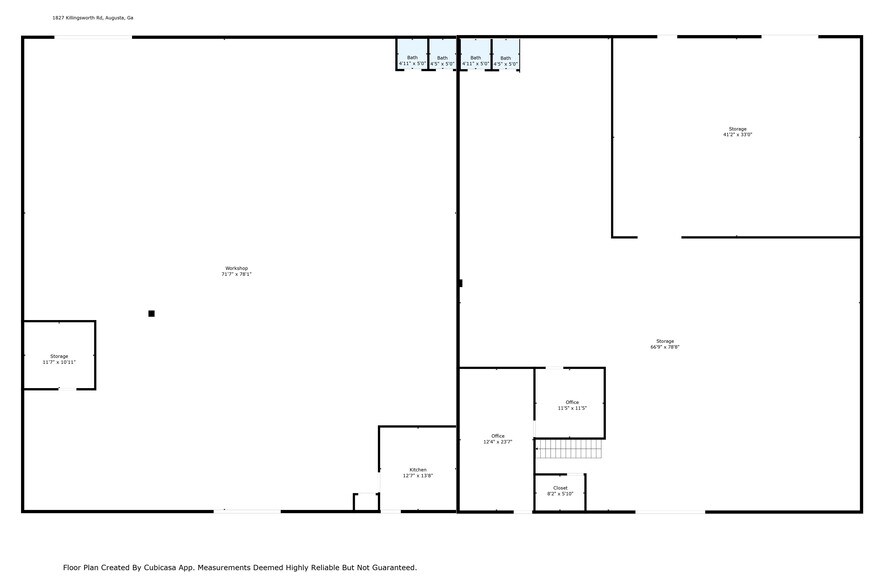 1827 Killingsworth Rd, Augusta, GA à louer - Photo du bâtiment - Image 3 de 44