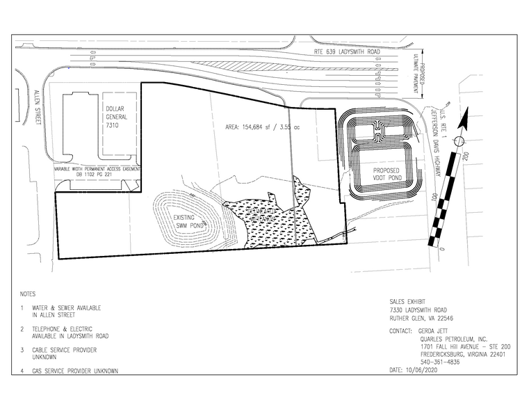 7330 Ladysmith Rd, Ruther Glen, VA à vendre - Plan cadastral - Image 2 de 3