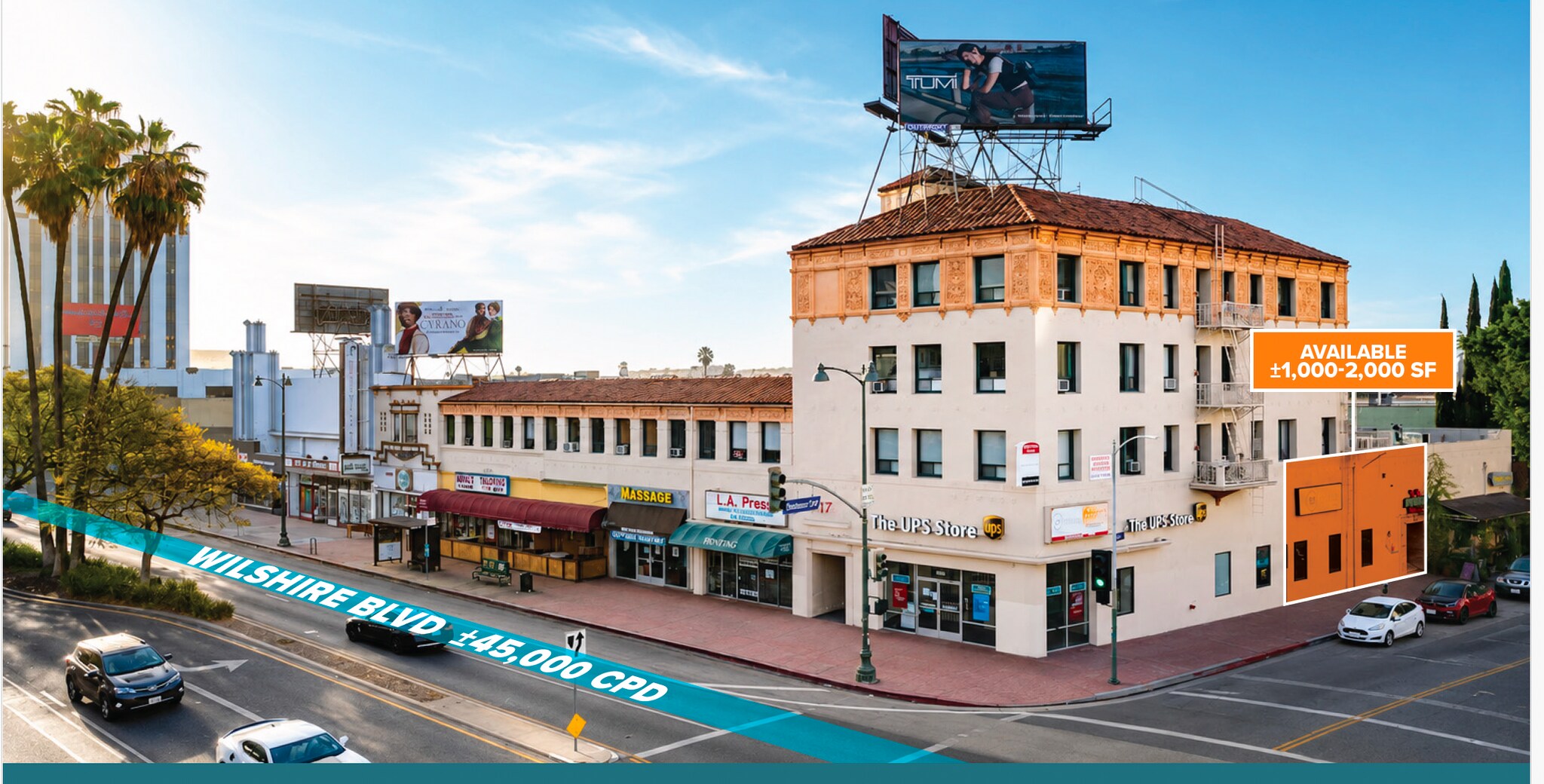5466-5484 Wilshire Blvd, Los Angeles, CA à louer Photo du bâtiment- Image 1 de 9