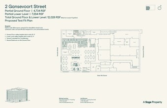 2 Gansevoort St, New York, NY for lease Floor Plan- Image 2 of 6