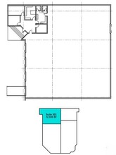 3701-3749 Yale St, Houston, TX à louer Plan d  tage- Image 2 de 3