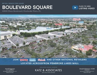 Plus de détails pour 10800-11150 Pines Blvd, Pembroke Pines, FL - Commerce de détail à louer