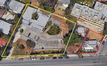 2525 Hyperion Ave, Los Angeles, CA - aerial  map view