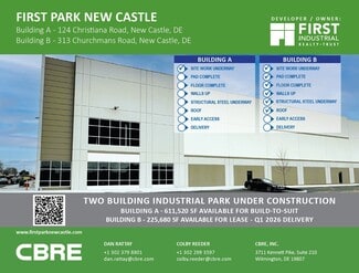 Plus de détails pour 0 Christiana Rd, New Castle, DE - Industriel à louer