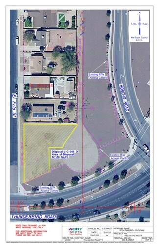Plus de détails pour 11902 Thunderbird Rd, El Mirage, AZ - Terrain à vendre