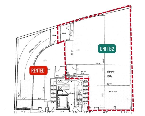 4320 52nd St, Woodside, NY 11377 - Unit B1 & B2 -  - Floor Plan - Image 1 of 1