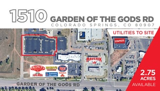 More details for 1510 Garden of the Gods Rd, Colorado Springs, CO - Land for Sale