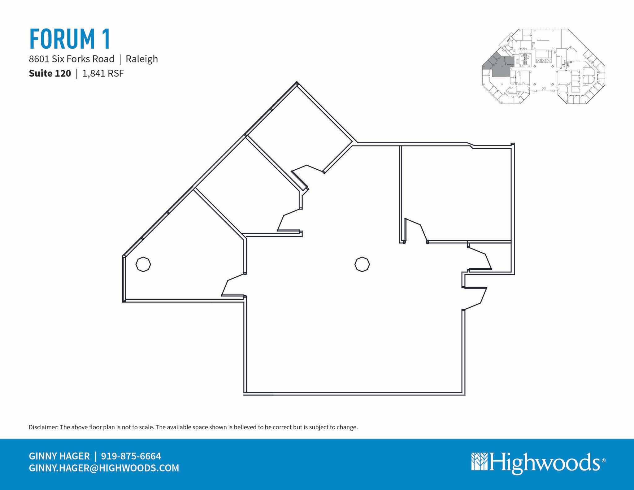 8601 Six Forks Rd, Raleigh, NC for lease Interior Photo- Image 1 of 1