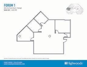 8601 Six Forks Rd, Raleigh, NC for lease Interior Photo- Image 1 of 1