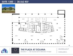 1301 Solana Blvd, Westlake, TX for lease Floor Plan- Image 1 of 1