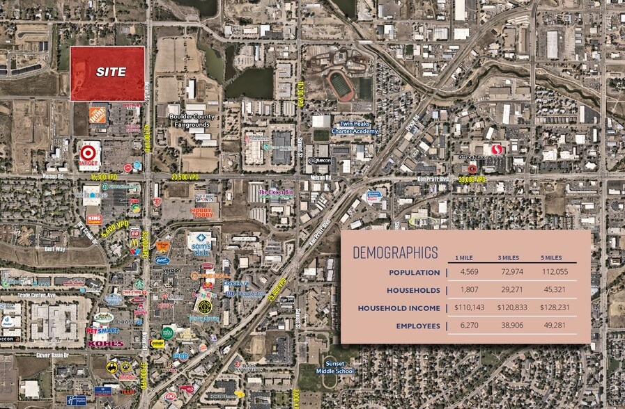 S Hover Street & Mountain Brook Drive, Longmont, CO for sale - Building Photo - Image 2 of 3