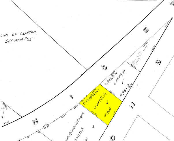 203-205 Union St, Natick, MA à louer - Plan cadastral - Image 2 de 9