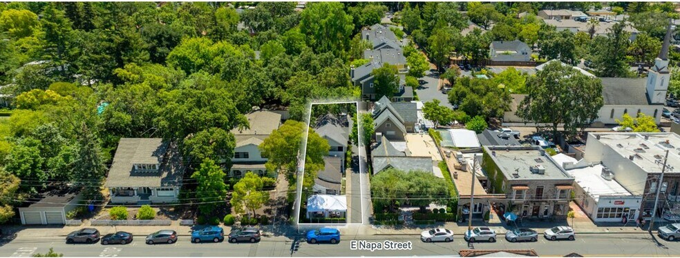 141-145 E Napa St, Sonoma, CA à vendre - Photo du bâtiment - Image 3 de 5