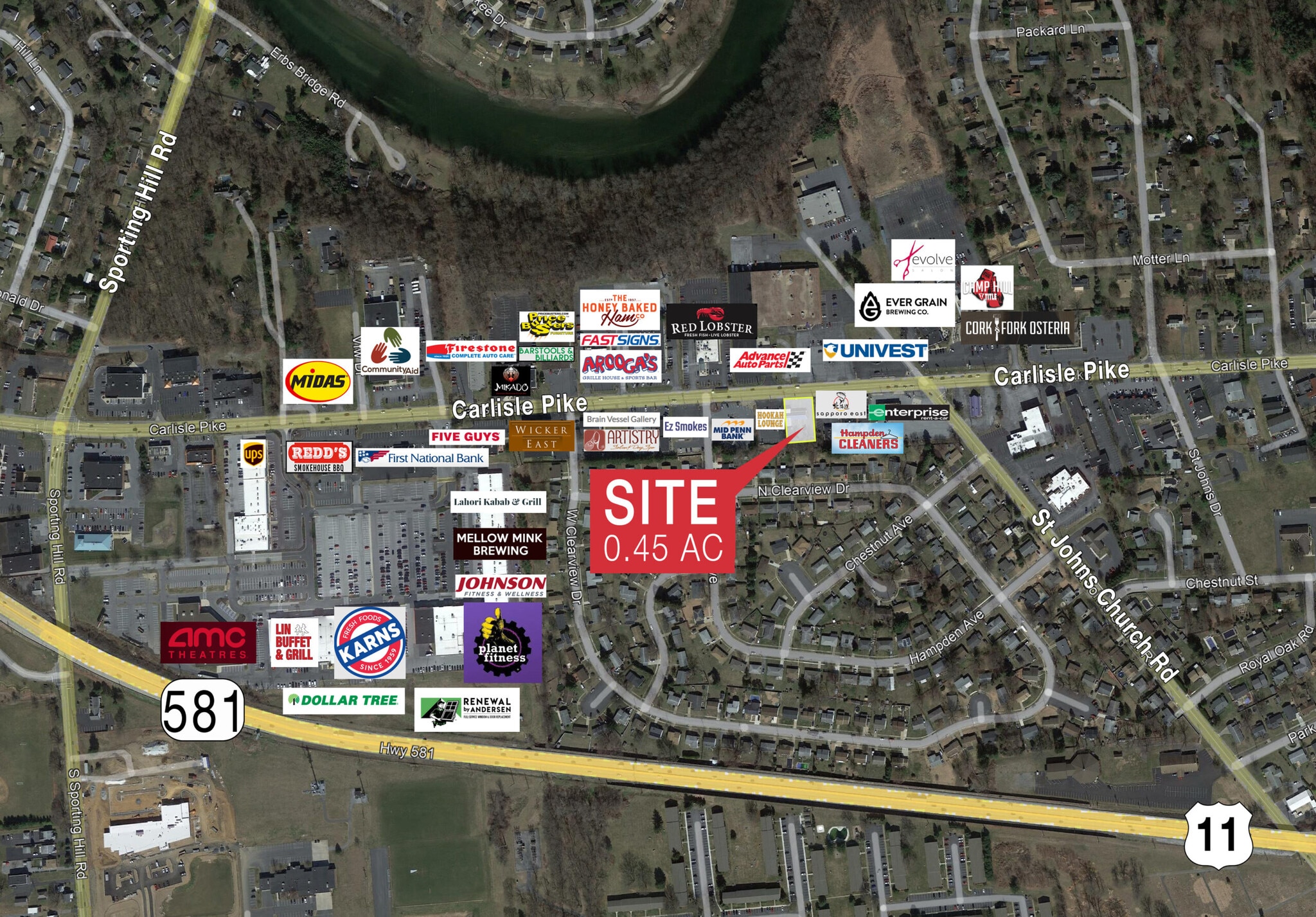4618 Carlisle Pike, Mechanicsburg, PA for lease Building Photo- Image 1 of 1