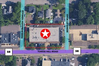 430 Tunxis Hill Rd, Fairfield, CT - AERIAL map view