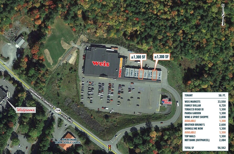 Route 739, Blooming Grove, PA à louer - Plan de site - Image 2 de 2