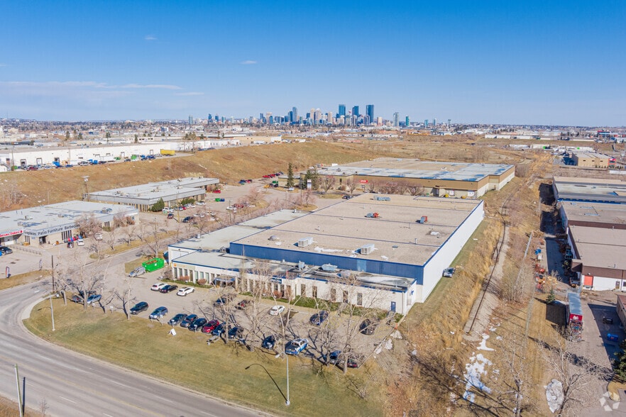 1110 58th Ave SE, Calgary, AB for lease - Aerial - Image 3 of 4
