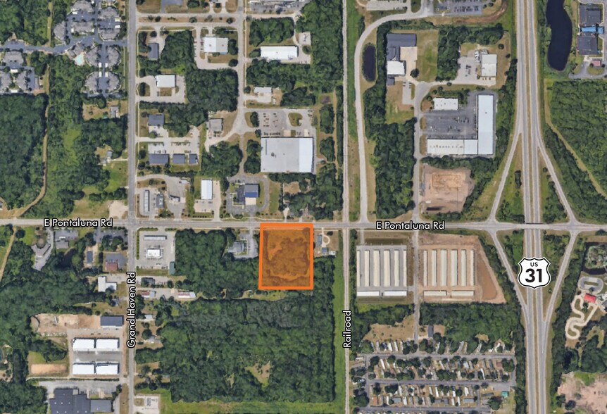 1161 E Pontaluna Rd, Spring Lake, MI à vendre - Photo principale - Image 1 de 6