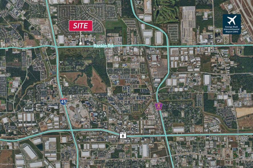 537 Rankin Rd, Houston, TX for lease - Aerial - Image 3 of 4