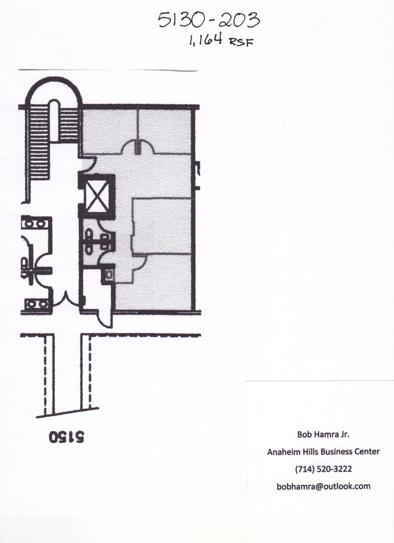5100 E La Palma Ave, Anaheim, CA à louer Plan d’étage- Image 1 de 1