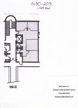 5100 E La Palma Ave, Anaheim, CA à louer Plan d’étage- Image 1 de 1